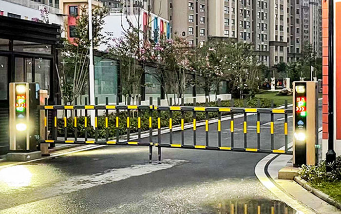 北京市某小区采用 “安快” 车牌识别系统